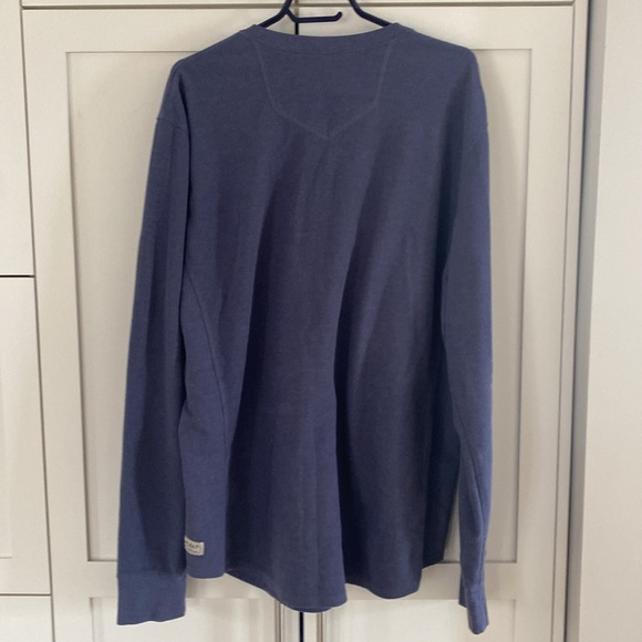 Eddie Bauer Micro Waffle-Knit Henley T Shirt - Picture 8 of 8